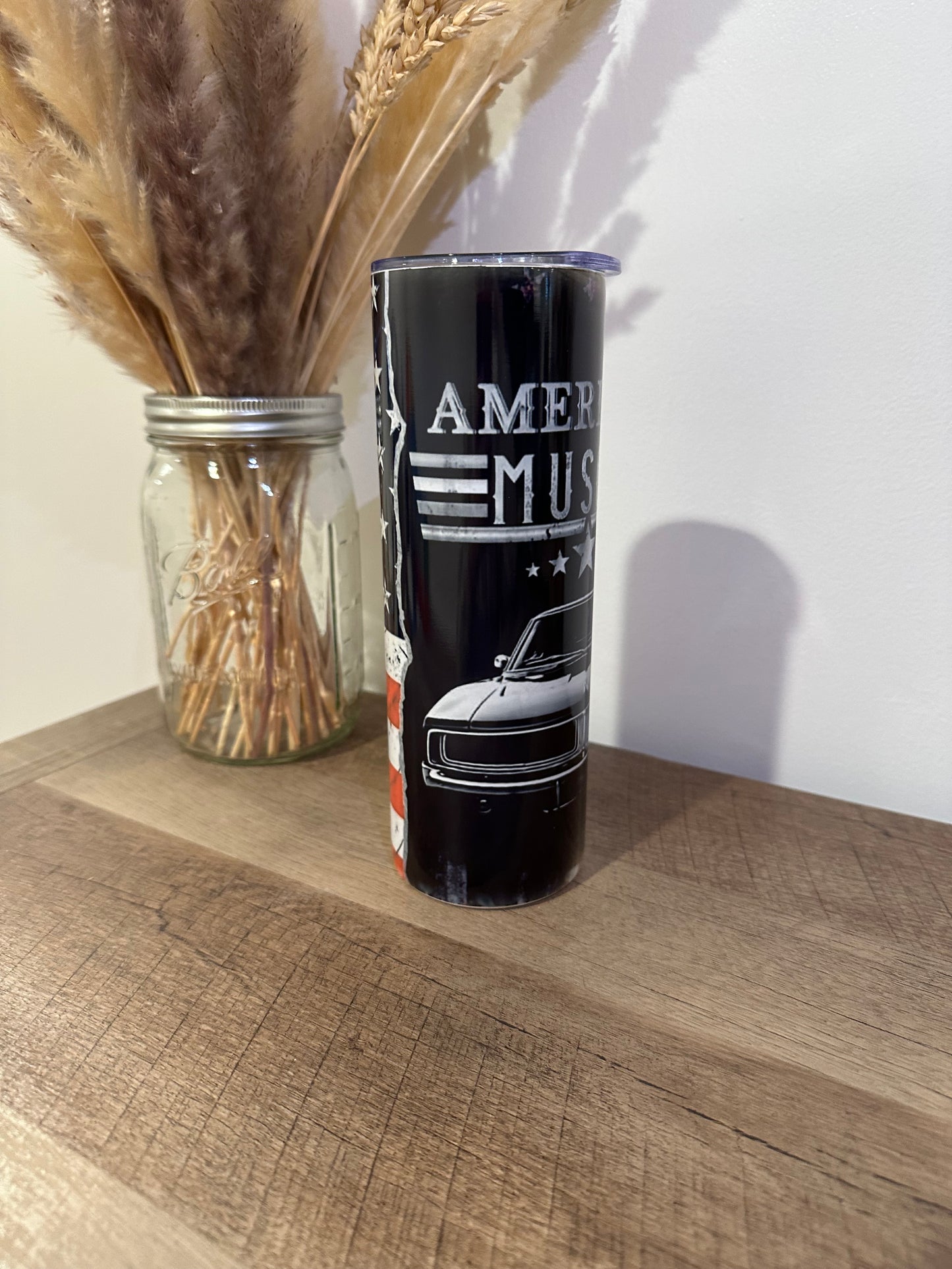 American muscle tumbler